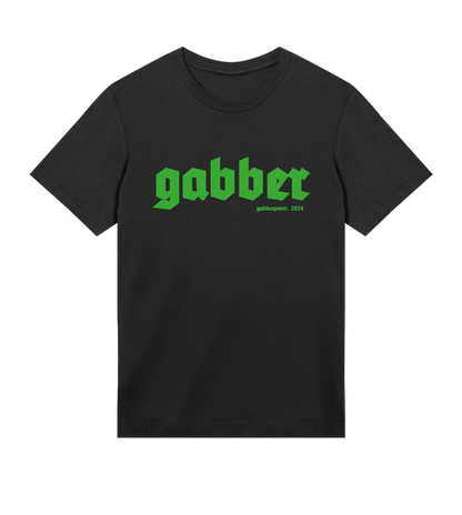 GABBERPOINT - T-SHIRT ESSENZIALE GABBER (VERDE)