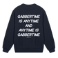 GABBERPOINT - GABBERTIME È LA FELPA QUALSIASI MOMENTO