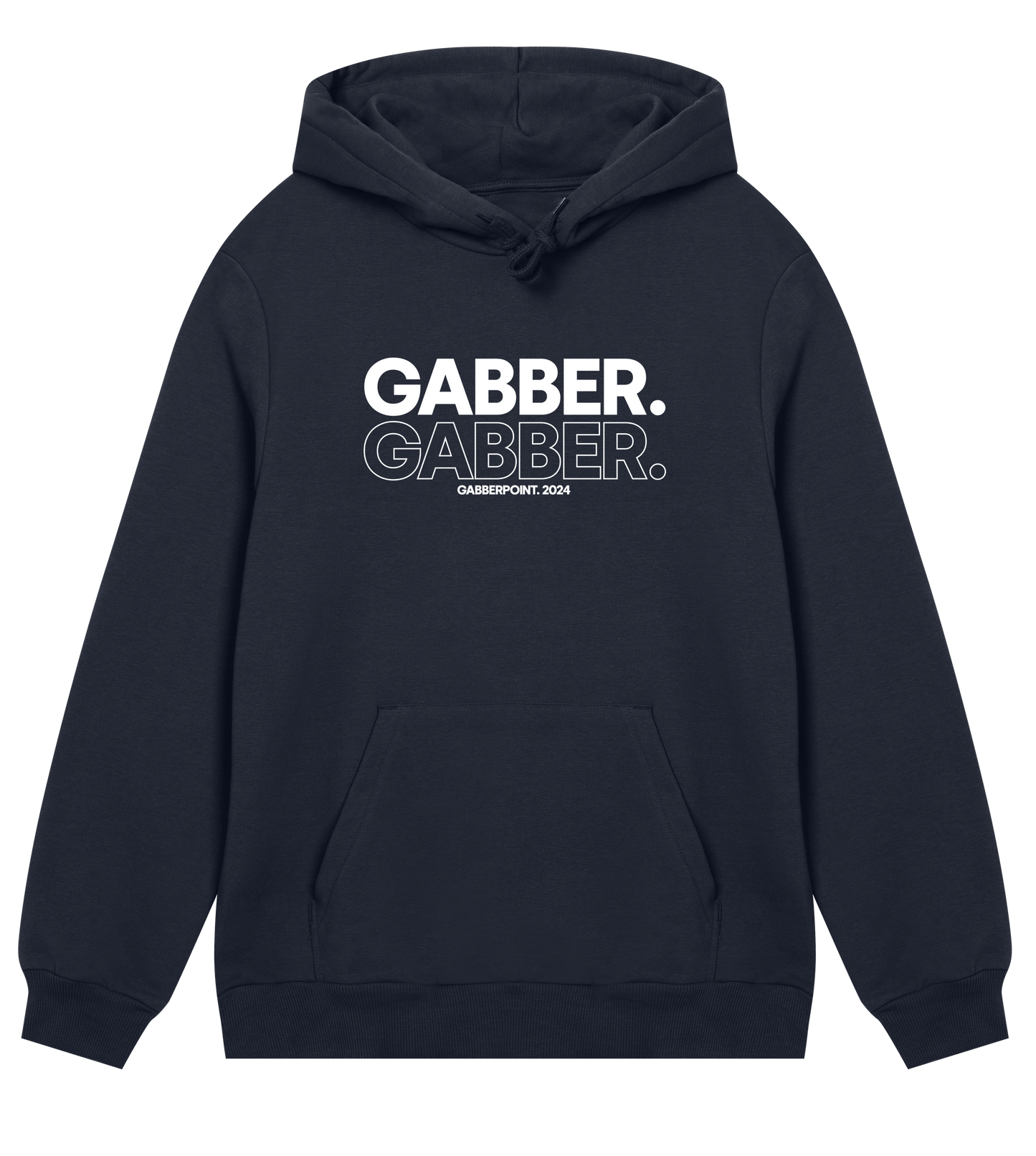 GABBERPOINT - FELPA CON CAPPUCCIO ORIGINALE 2.0