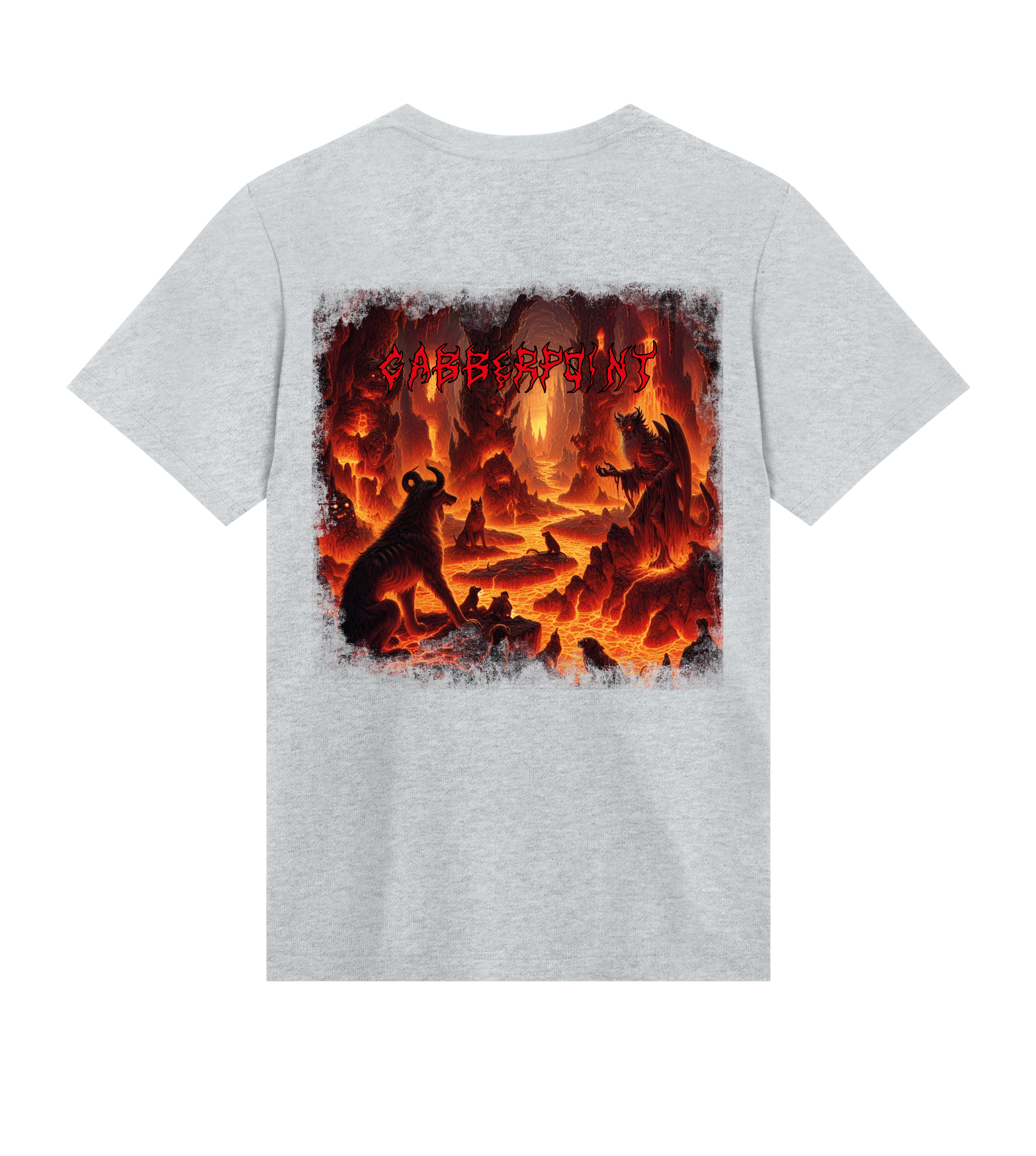 GABBERPOINT - T-SHIRT CON OPERE D'ARTE INFERNO
