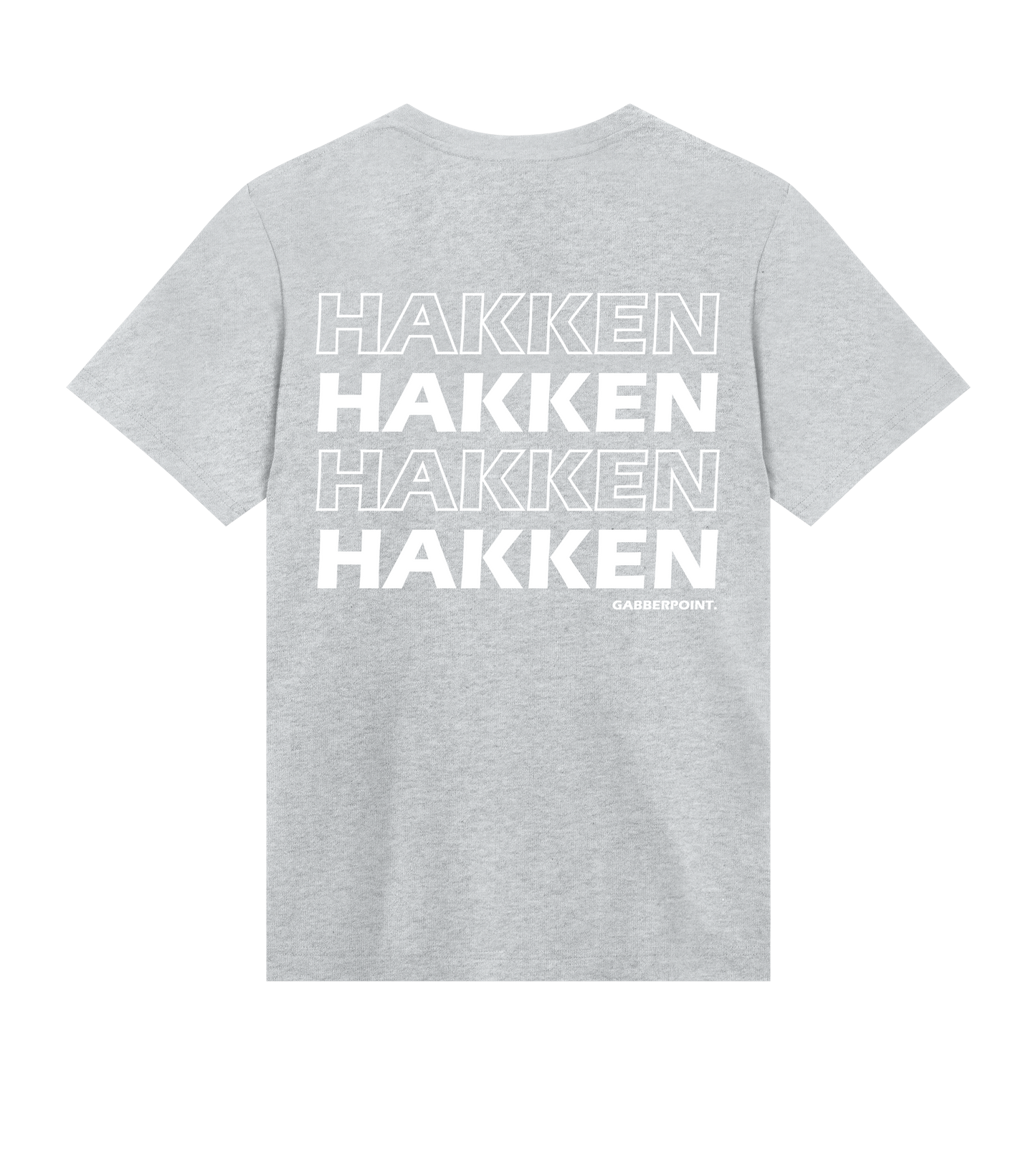 GABBERPOINT - T-SHIRT ESSENZIALE HAKKEN