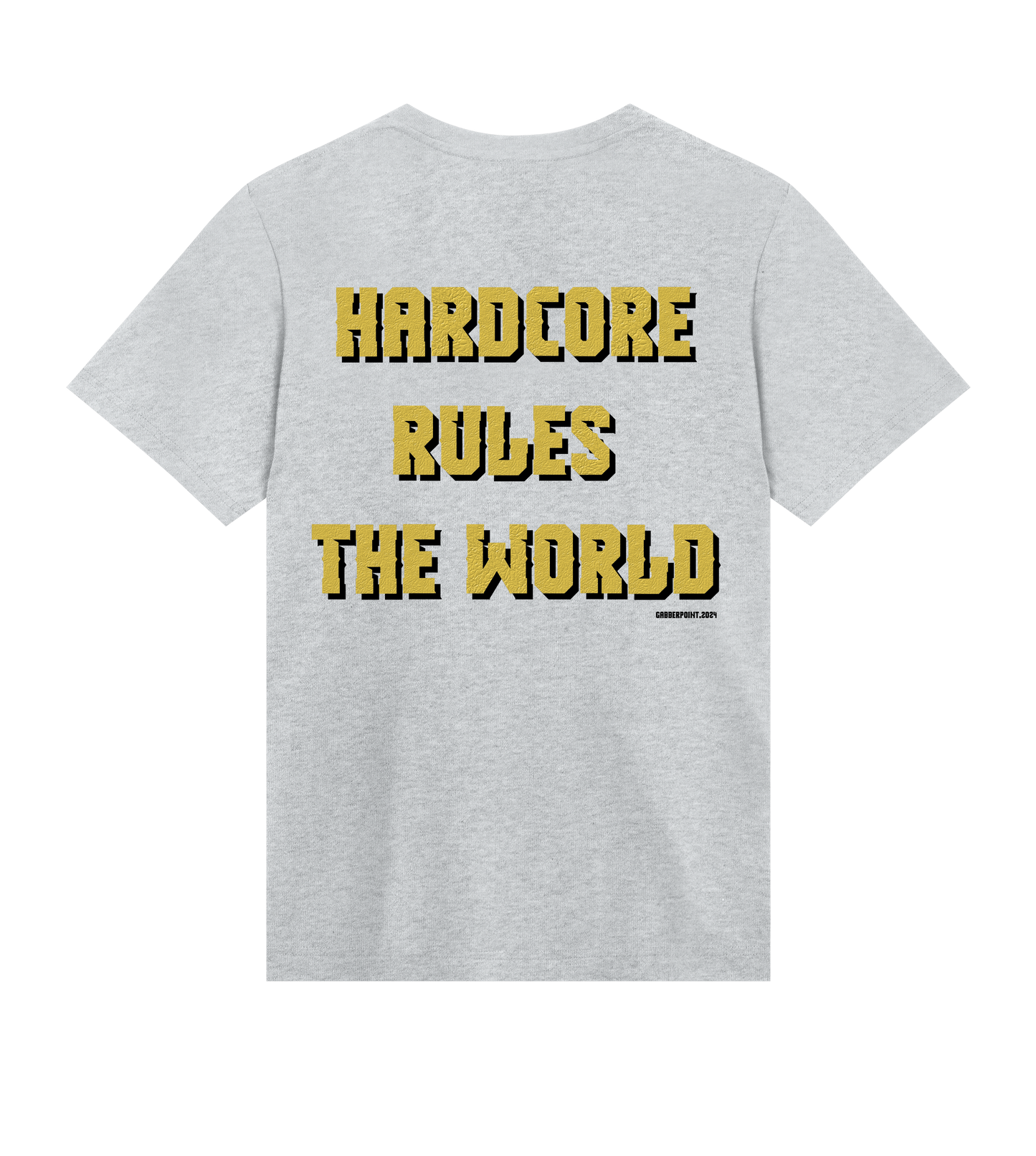 GABBERPOINT - MAGLIETTA HARDCORE RULES THE WORLD