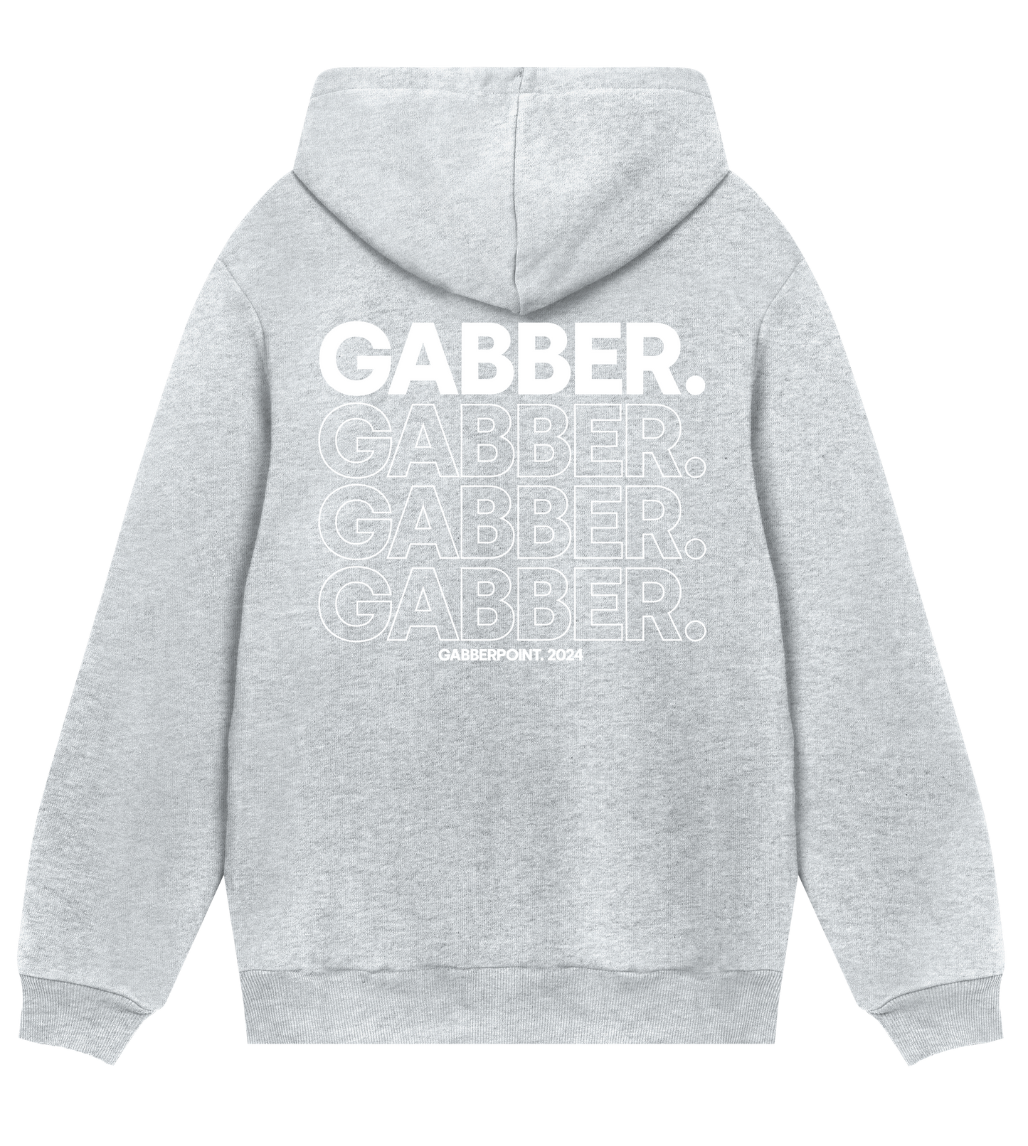 GABBERPOINT - FELPA CON CAPPUCCIO ORIGINALE 2.0