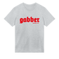 GABBERPOINT - T-SHIRT ESSENZIALE GABBER (ROSSO)
