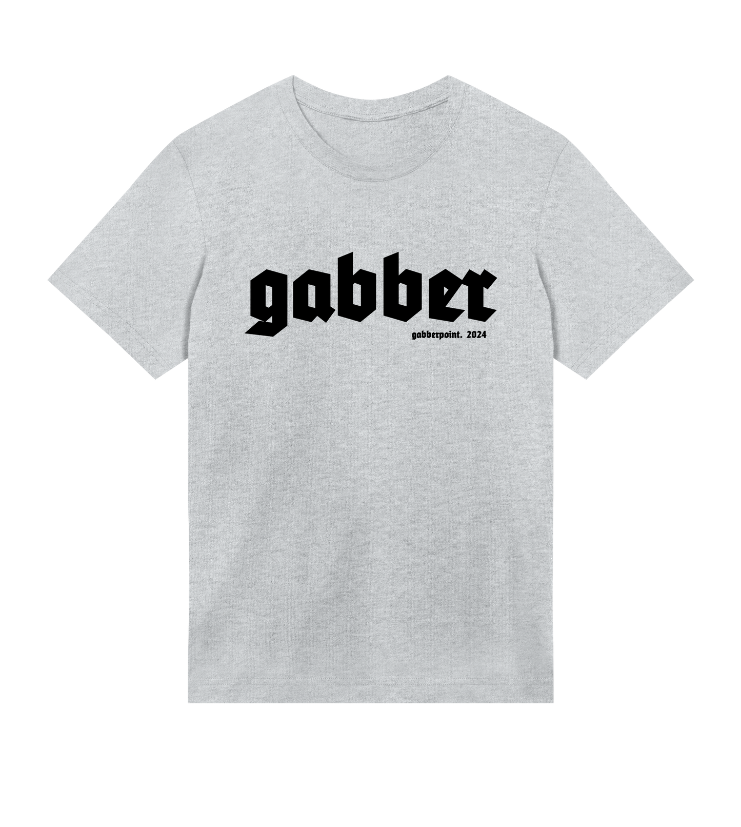 GABBERPOINT - T-SHIRT ESSENZIALE GABBER (NERO)