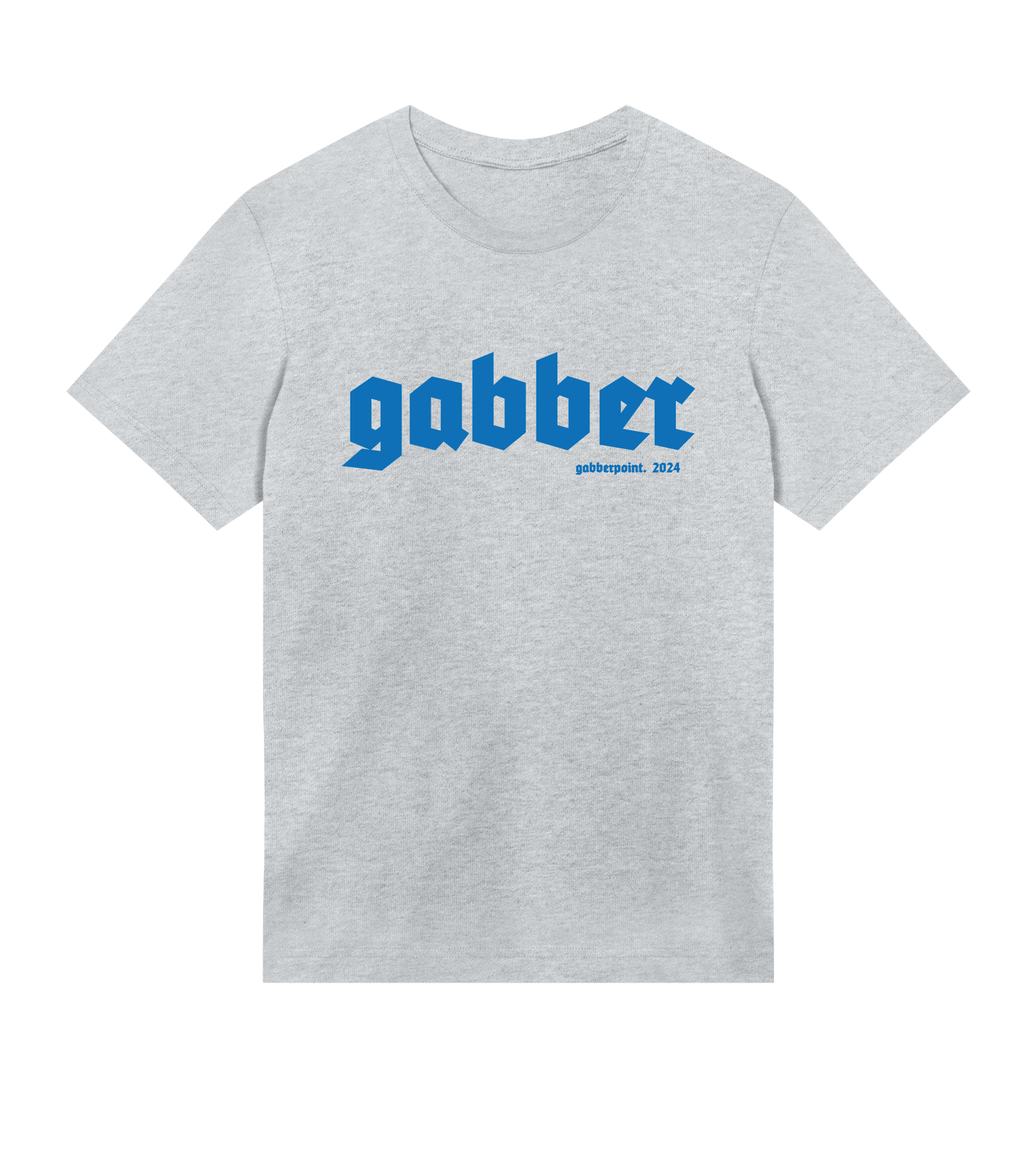 GABBERPOINT - T-SHIRT ESSENZIALE GABBER (BLU)