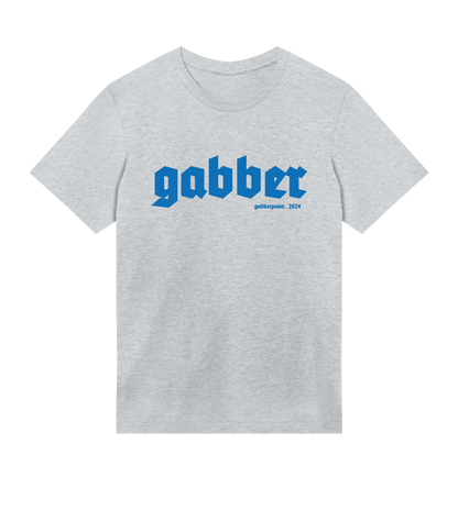 GABBERPOINT - T-SHIRT ESSENZIALE GABBER (BLU)