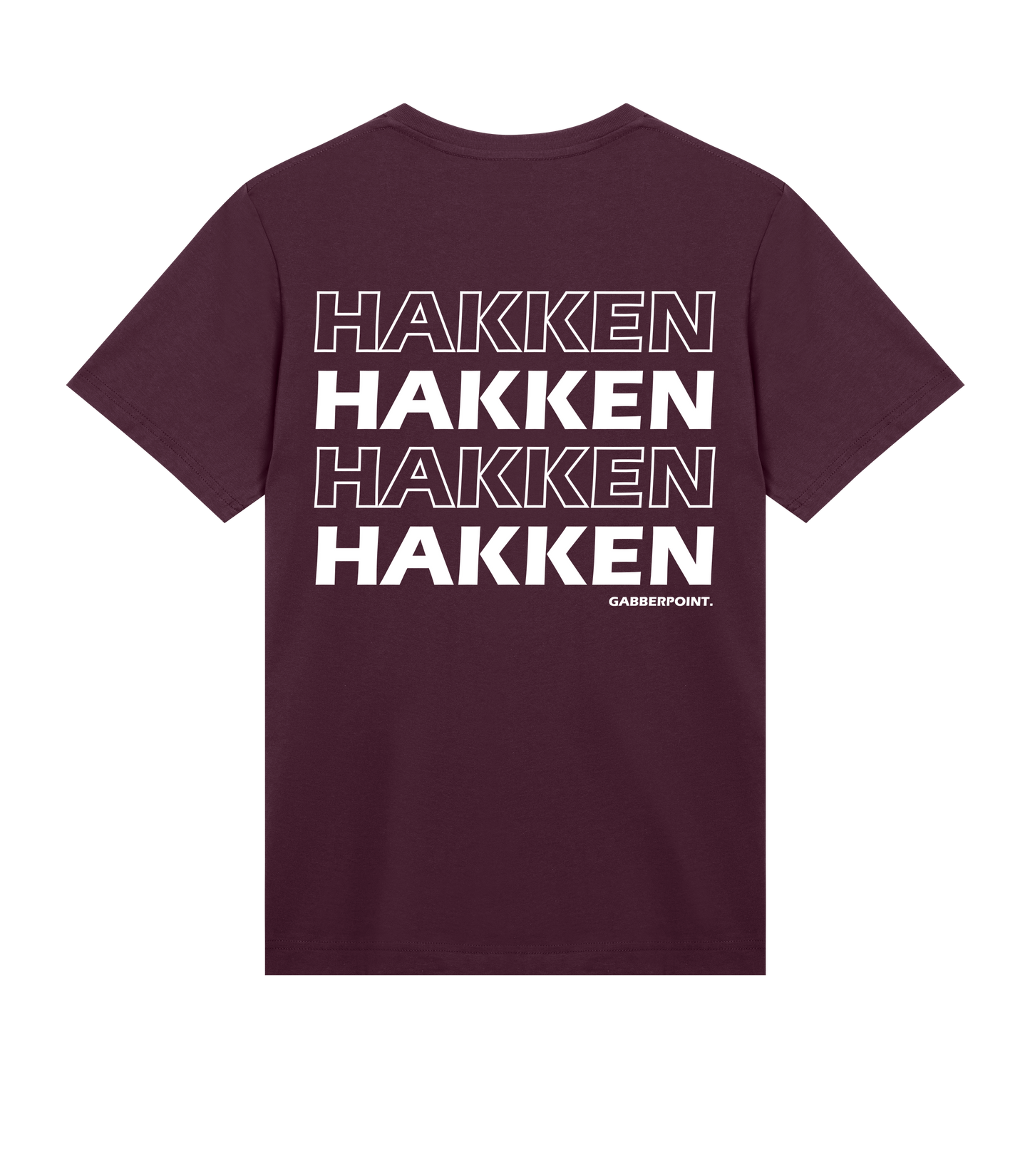 GABBERPOINT - T-SHIRT ESSENZIALE HAKKEN