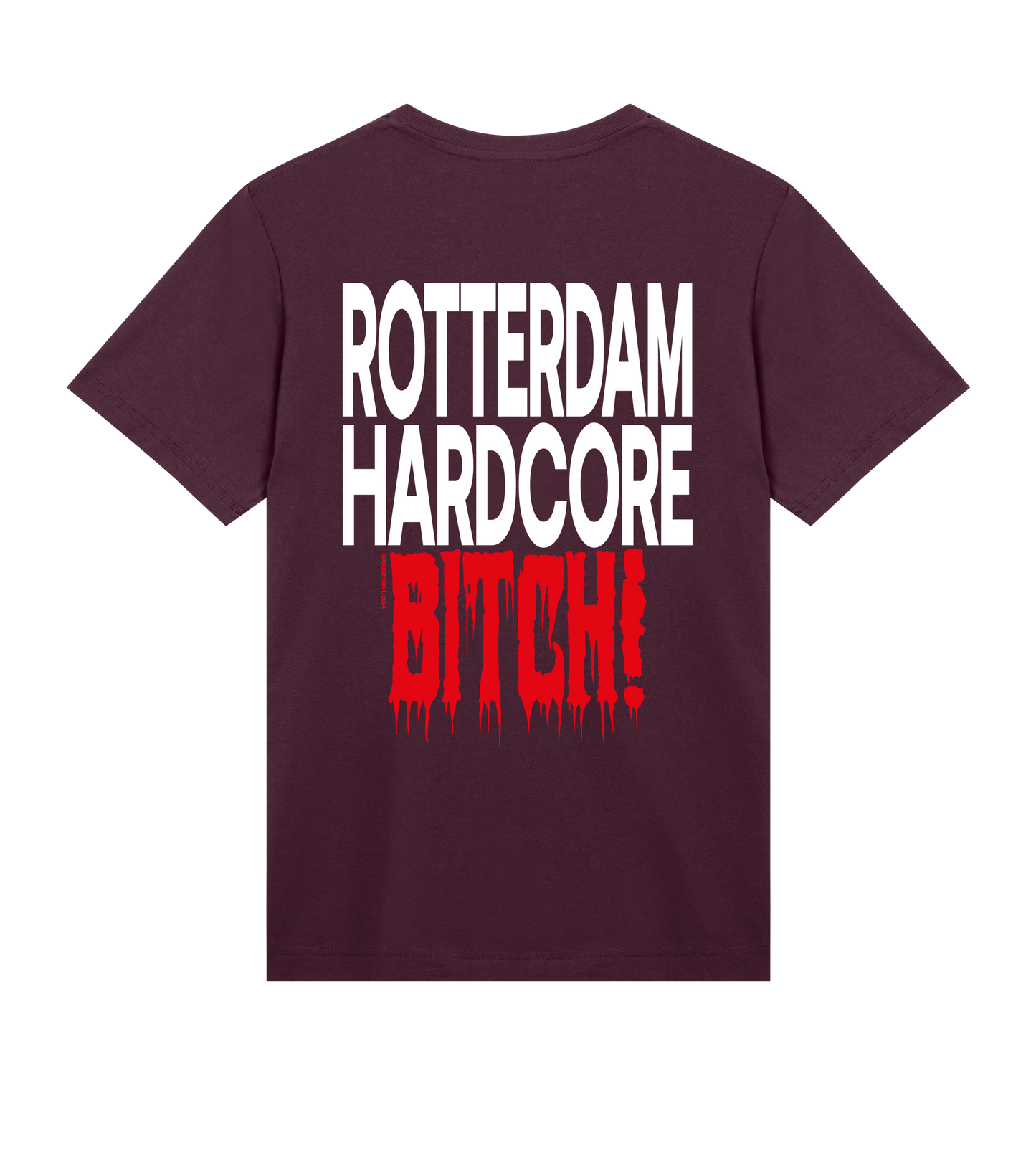 GABBERPOINT - MAGLIETTA ROTTERDAM HARDCORE B*TCH