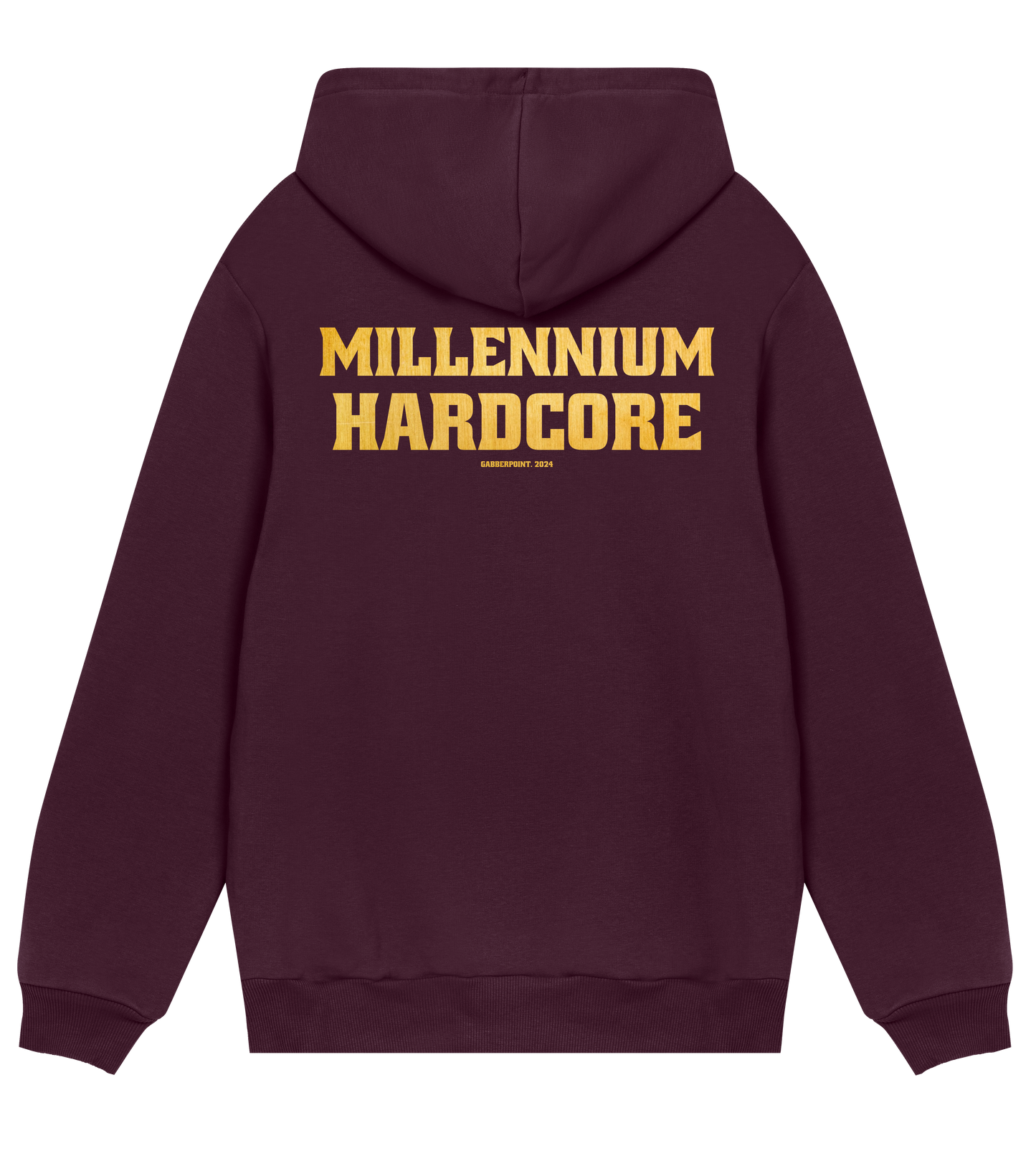 GABBERPOINT - FELPA CON CAPPUCCIO MILLENNIUM HARDCORE