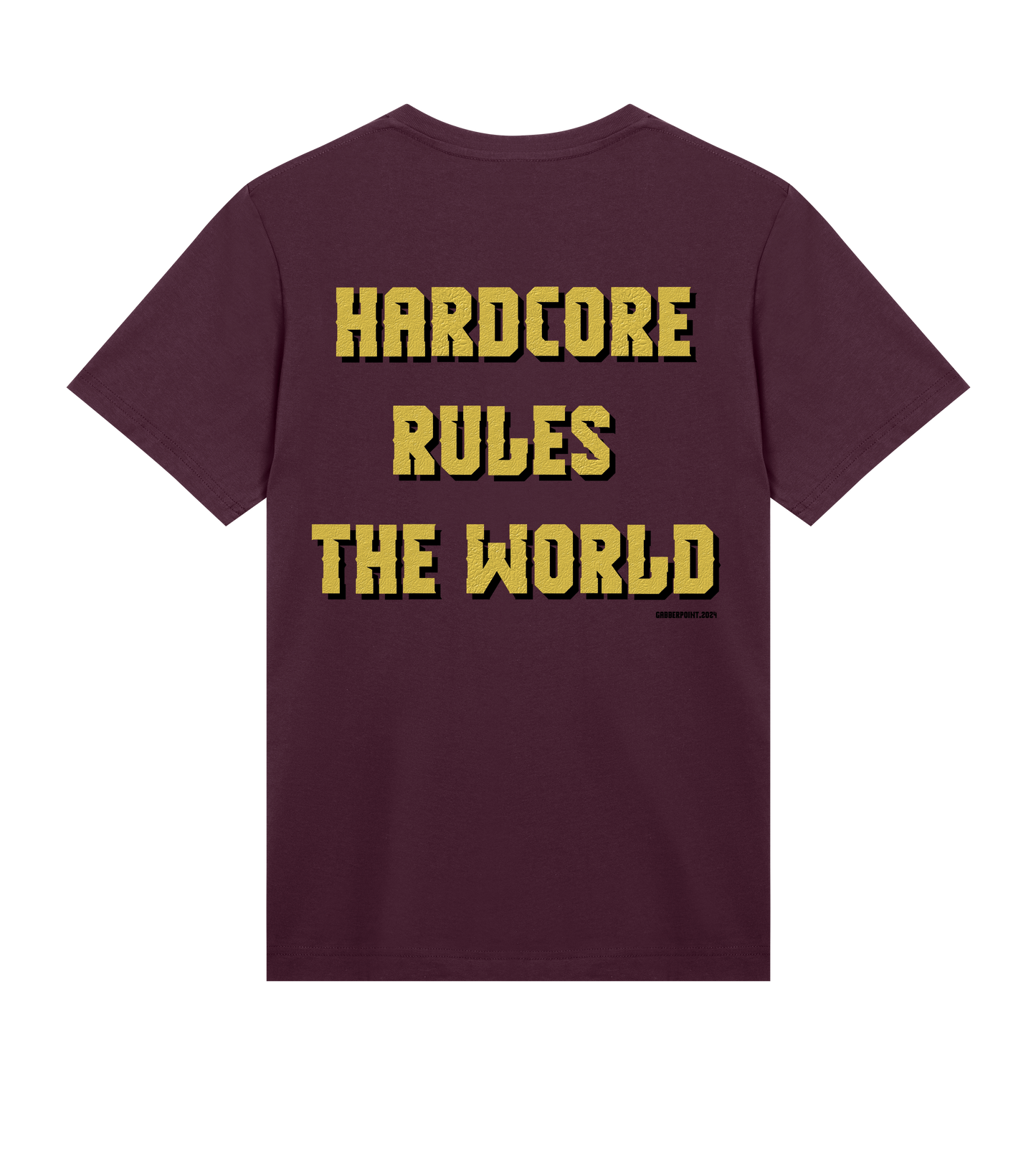 GABBERPOINT - MAGLIETTA HARDCORE RULES THE WORLD