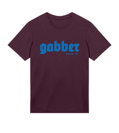 GABBERPOINT - T-SHIRT ESSENZIALE GABBER (BLU)