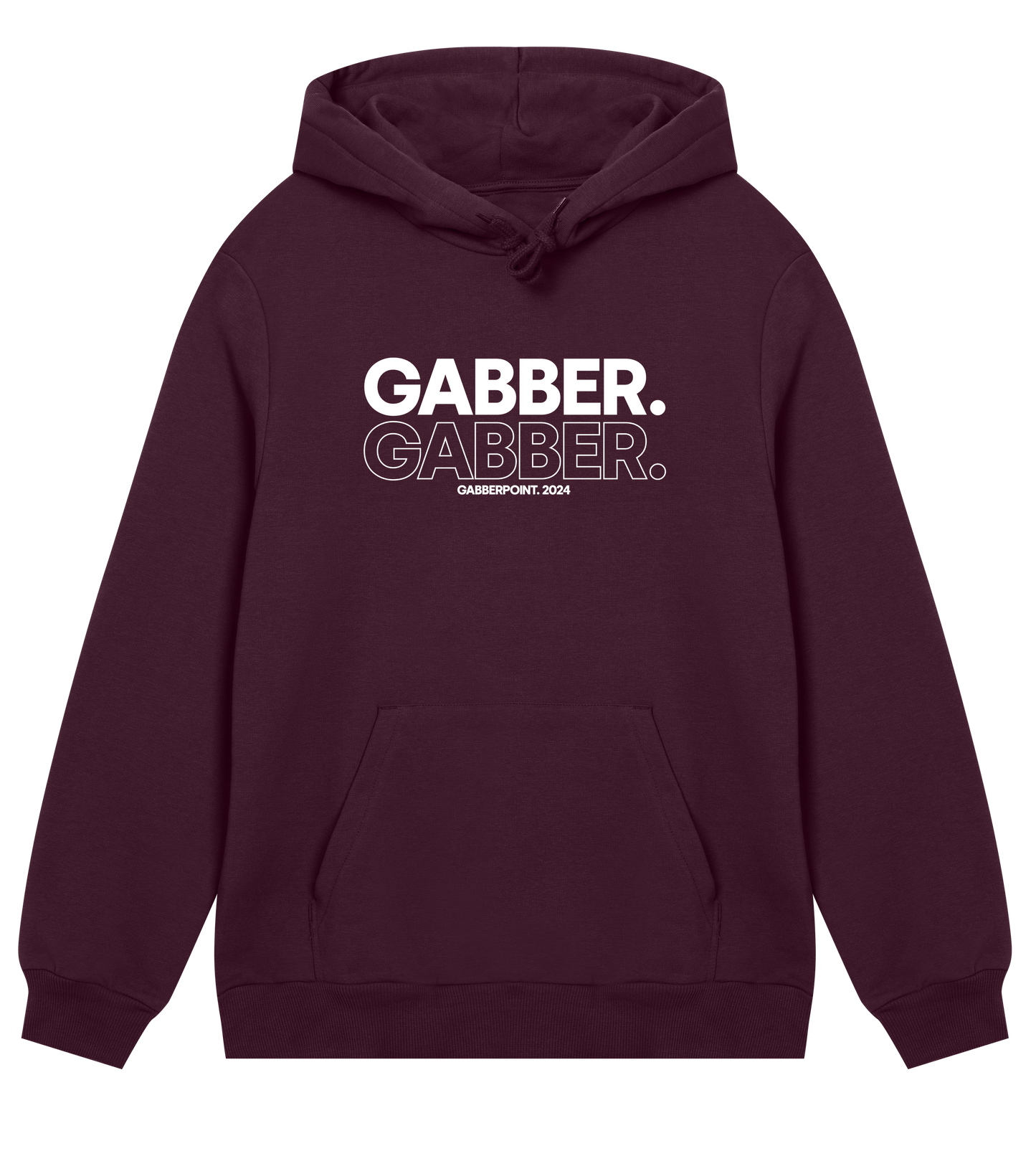 GABBERPOINT - FELPA CON CAPPUCCIO ORIGINALE 2.0