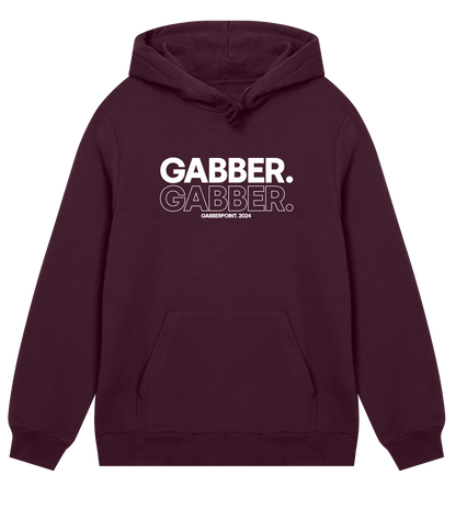 GABBERPOINT - FELPA CON CAPPUCCIO ORIGINALE 2.0