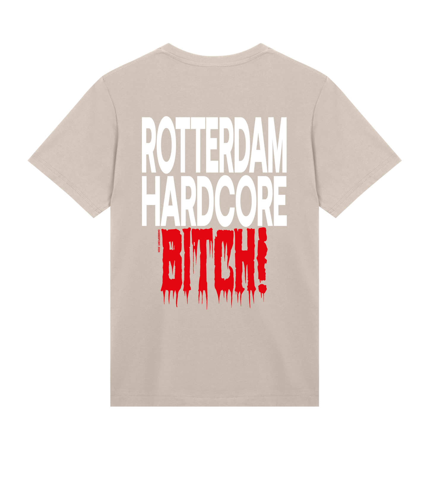 GABBERPOINT - MAGLIETTA ROTTERDAM HARDCORE B*TCH