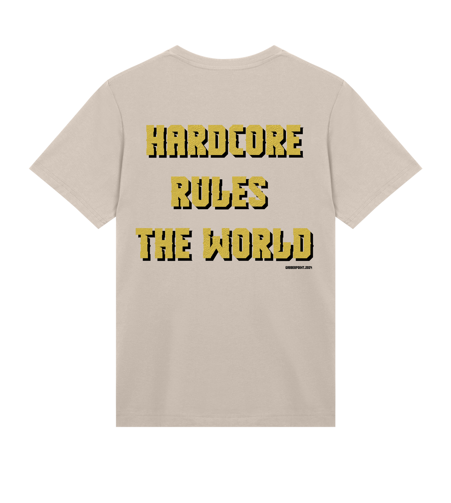 GABBERPOINT - MAGLIETTA HARDCORE RULES THE WORLD
