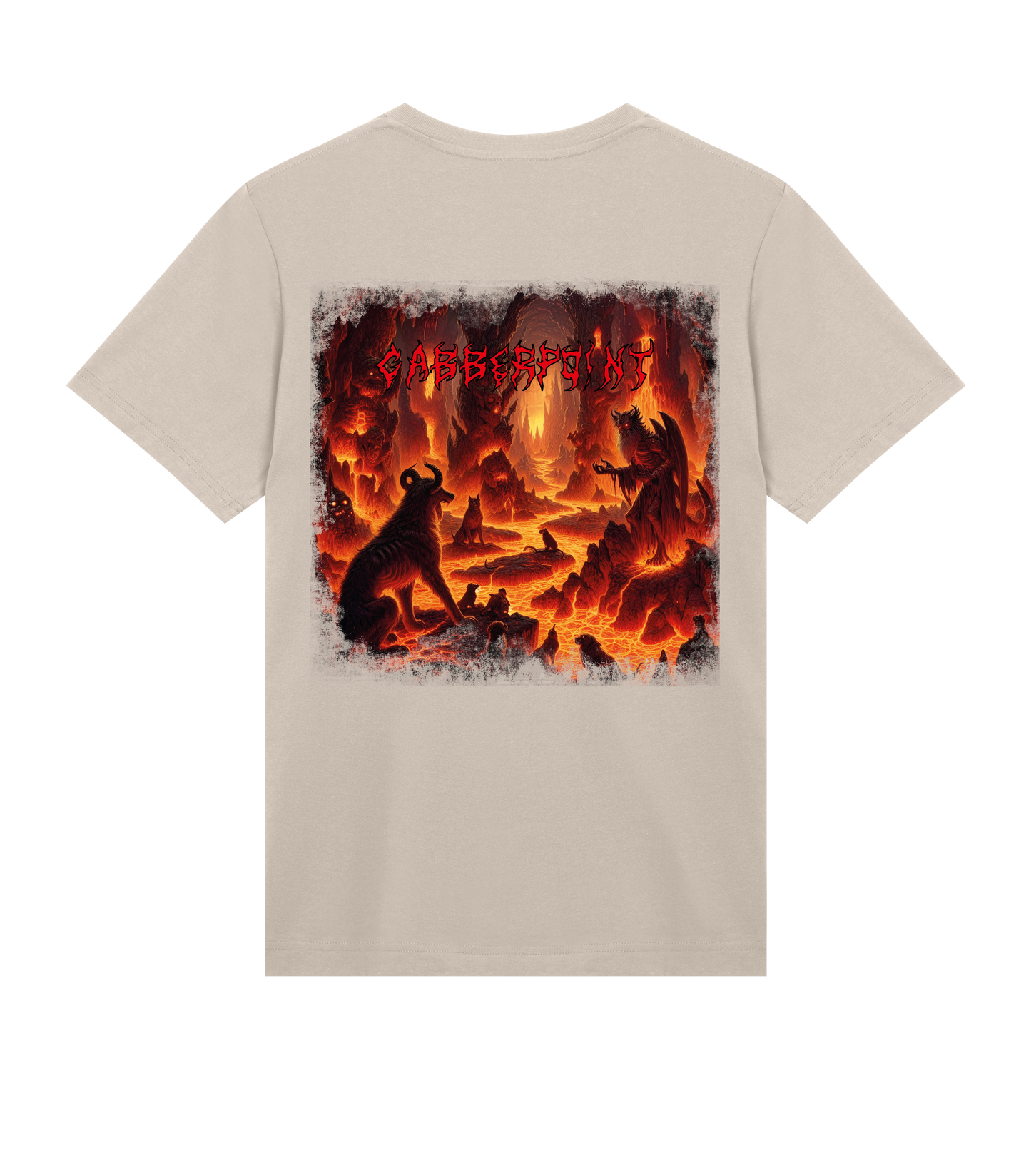 GABBERPOINT - T-SHIRT CON OPERE D'ARTE INFERNO
