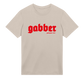 GABBERPOINT - T-SHIRT ESSENZIALE GABBER (ROSSO)