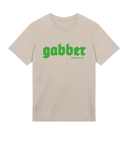 GABBERPOINT - T-SHIRT ESSENZIALE GABBER (VERDE)