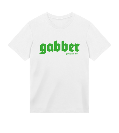 GABBERPOINT - T-SHIRT ESSENZIALE GABBER (VERDE)