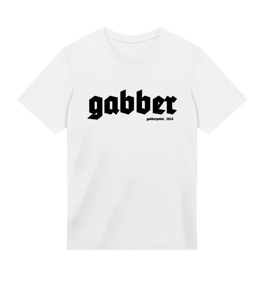 GABBERPOINT - T-SHIRT ESSENZIALE GABBER (NERO)