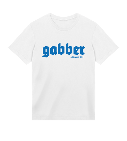 GABBERPOINT - T-SHIRT ESSENZIALE GABBER (BLU)